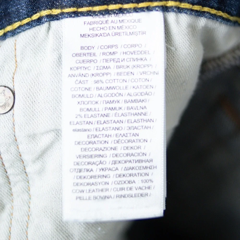 Polo Ralph Lauren Varick Slim Straight Mens 33x30 Blue Denim 5 Pocket